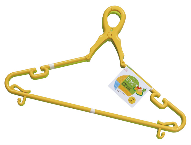 Notched Clamp-on Hangers-Set of 2#tropical LAUNDRY キャッチハンガー2P