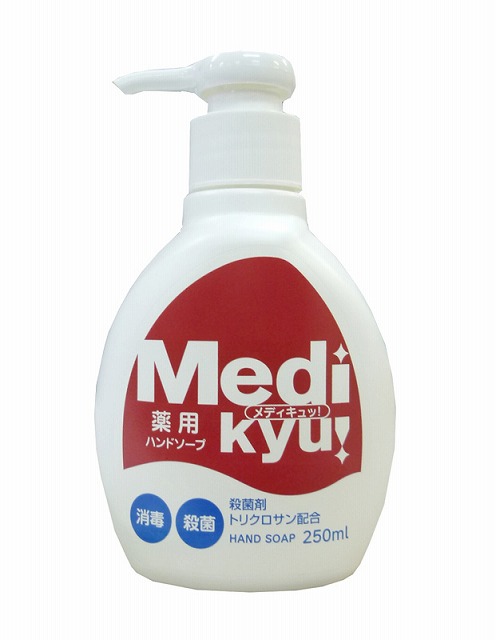 Medicated Handsoap Medikyu! 250ml#薬用ﾊﾝﾄﾞｿｰﾌﾟﾒﾃﾞｨｷｭｯ 本体　　250ml