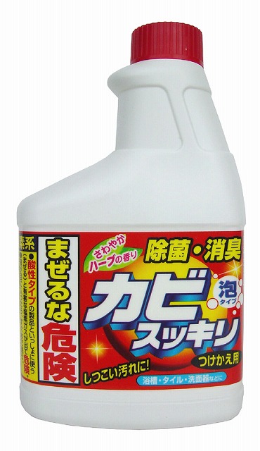 Mold Remover Herb Spray Refill 400ml#ｶﾋﾞｽｯｷﾘﾊｰﾌﾞｽﾌﾟﾚｰ　付替　　400ml