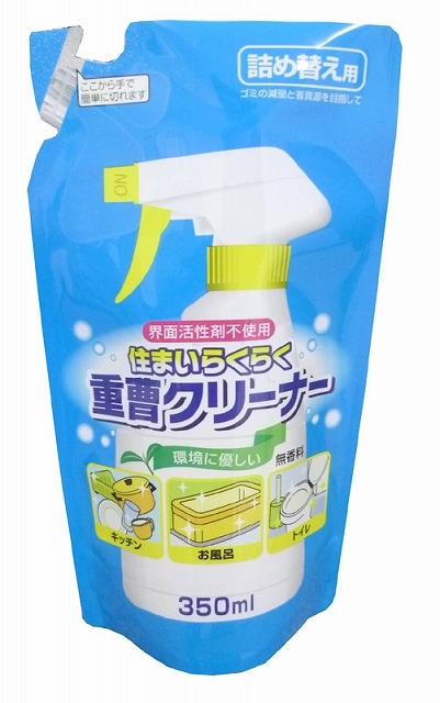 Easy Housework Baking Soda Cleaner Refill 350ml#ｽﾏｲﾗｸﾗｸ重曹ｸﾘｰﾅｰ詰替　　350ml