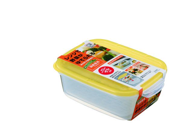 PLASTIC CONTAINER FOR VEGETABLE#かしこいパック　温野菜用