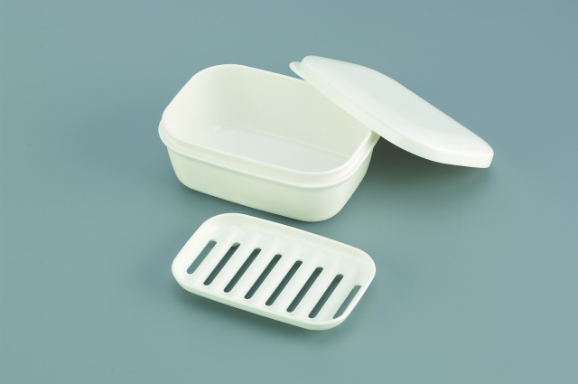 PLASTIC SOAP CASE SQUARE#携帯用ソープケース（角）
