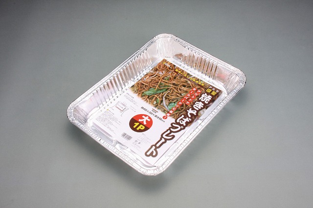 Aluminum Deep Type Fried Noodles Plate (L) 1P#アルミ深型焼きそばプレート（大）１Ｐ