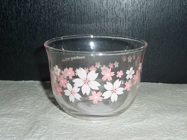 Cherry Blossom Iced Tea Glass 220#さくら冷茶グラス220