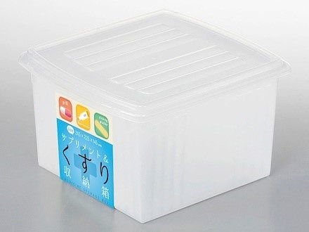 Hissatsu Medicine Storage Box  Clear#必殺くすり収納箱  クリア　　　