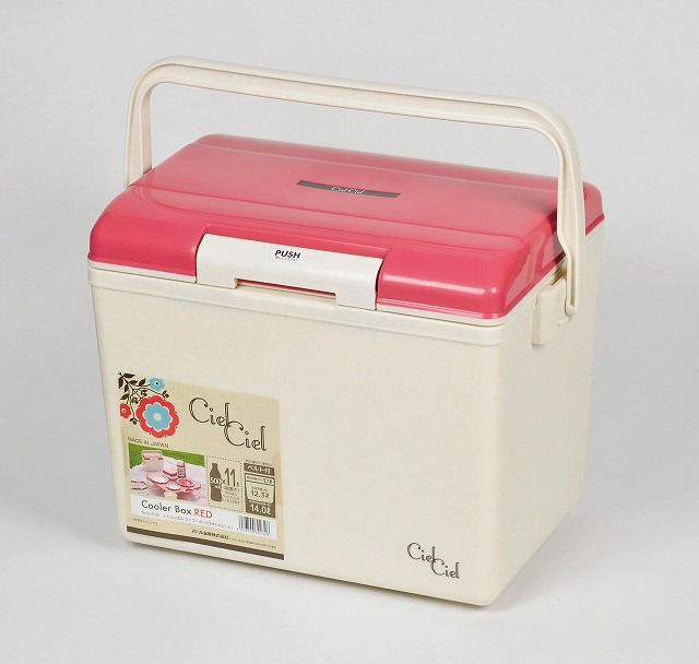 CielCiel   (Red) Cooler Box#シエルシエル  (レッド) クーラーボックス