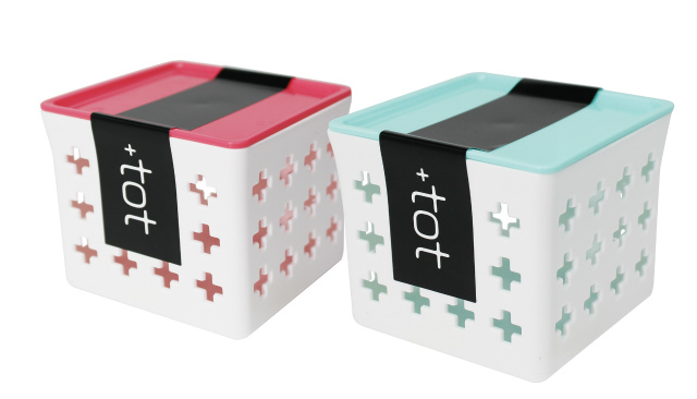 +tot Box Cube with Lid#+totボックス CUBE