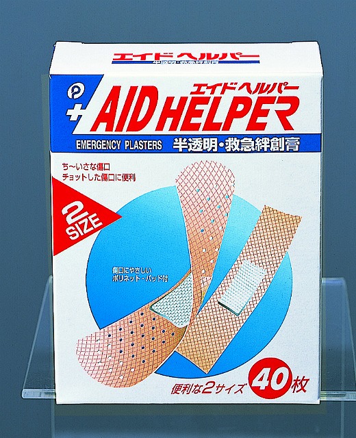 Adhesive Plaster Aid Helper 40P#ｴｲﾄﾞﾍﾙﾊﾟｰ40P