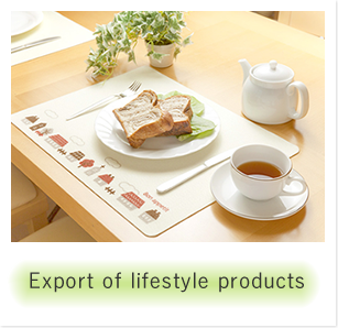 Export of lifestyle products