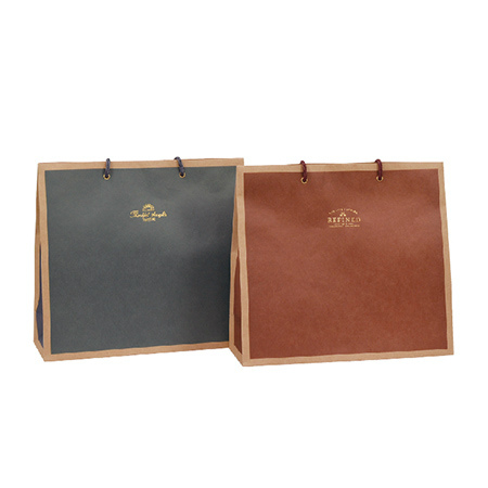 CK PAPER BAG L WIDTH#カラークラフトペーパーバッグ Lヨコ