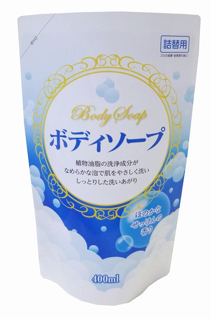 Body Soap Fragrance of Soap Refill 400ml#ﾎﾞﾃﾞｨｿｰﾌﾟせっけんの香り 詰替　　400ml