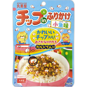 MARUMIYA Chip in Furikake (Condiment for Rice) Small Fish Taste 24g#丸美屋 チップinふりかけ 小魚味 24g
