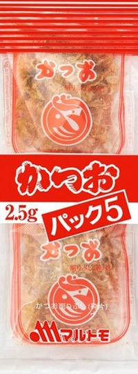 MARUTOMO Dried Bonito Pack 2.5g*5  #マルトモかつおパック 2.5ｇ*5
