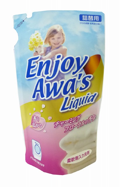 Liquid Detergent Enjoy Awa’s Refill 800g#液体洗剤ｴﾝｼﾞｮｲｱﾜｰｽﾞ替え　　800ｇ