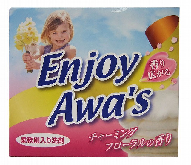Softener Compound Powder Detergent Enjoy Awa’s 900g#粉末洗剤ｴﾝｼﾞｮｲｱﾜｰｽﾞ　　900ｇ