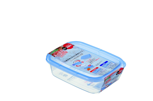 PLASTIC FOOD STORAGE (SQUARE M)#かしこいパック（角型 Ｍ）