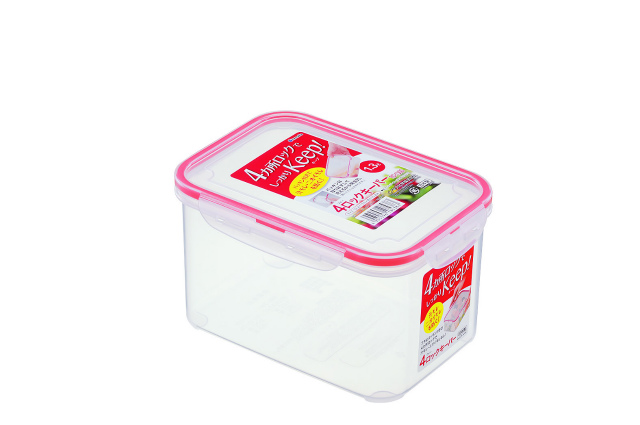 PLASTIC FOOD CONTAINER RdD-1300#フォーロックキーパー　RD-1300