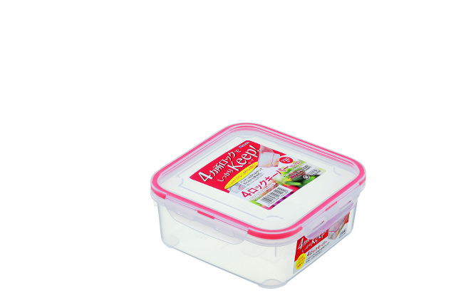 PLASTIC FOOD CONTAINER SQ-730#フォーロックキーパー　SQ-730