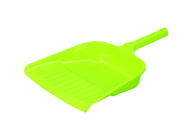 PLASTIC DUST PAN  LG　#ちり取り　渚　ライトグリーン