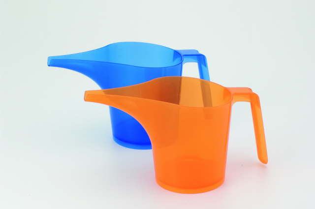 PLASTIC WATERING POT ORANGE#園芸用水差し　オレンジ