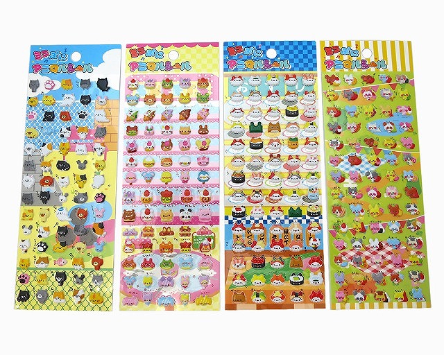 Mini Animal Sticker#ミニぷにアニマルシール