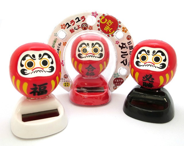 Sunny Daruma  3 Pattern Assort#ひだまりのお願いダルマ  3柄ｱｿｰﾄ