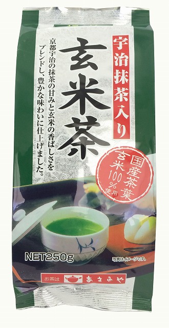 Tea with Roasted Rice containing Uji-matcha#宇治抹茶入り玄米茶
