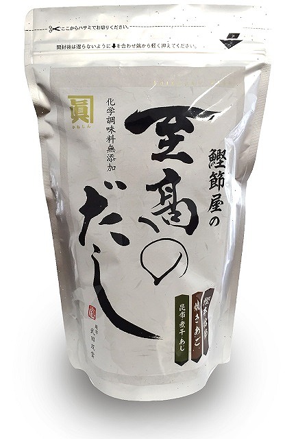 KANESHIN High quality dashi (Japanese soup stock) of dried bonito shaving shop     8g×30p  #かね眞　鰹節屋の至高のだし　　8g×30p