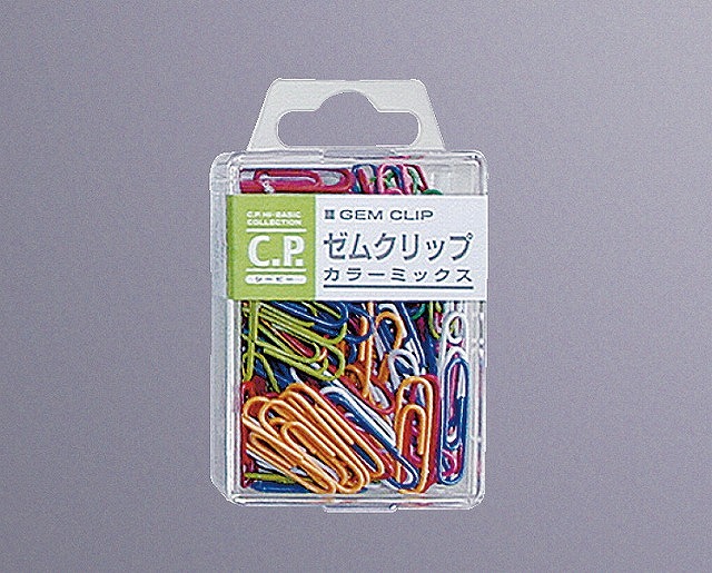 C.P.Clip　Color Mix#Ｃ・Ｐゼムクリップ　ｶﾗｰﾐｯｸｽ
