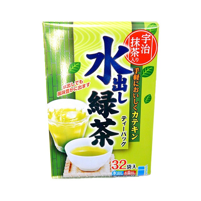 Cold-brew Green Tea Bags 32P#水出し緑茶ティーバッグ 32袋入