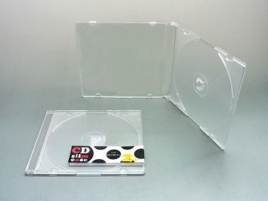 CD Slim Case 2P  Clear#CDｽﾘﾑｹｰｽ2P　クリア　