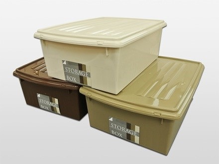 Storage Box L  Inner: Single Color， (Case)Brown:20P Ivory:30P， Khaki:30P#STORAGE BOX L  インナー：単色､(ケース) ブラウン20個　アイボリー30個　カーキ30個　