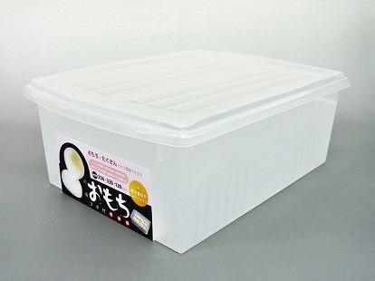 Hissatsu Rice Cake Storage Box  Clear#必殺おもち収納箱  クリア  　　　