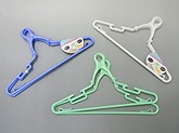 S One-touch Hanger 2P  Blue×5 Light Green×5 White×2#Ｓﾜﾝﾀｯﾁﾊﾝｶﾞｰ2P　ブルー×5 ライトグリーン×5 ホワイト×2　　　