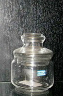 Pop Jar with Glass Lid S#ポップジャーガラス蓋　Ｓ
