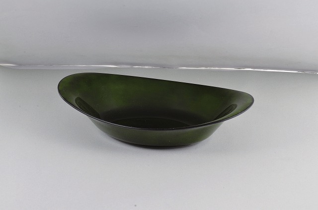 Lacquer Ware Color Clean Coat Plate for Curry･Pasta Toryoku Green#漆器彩　クリーンコート　カレー・パスタ皿 透緑