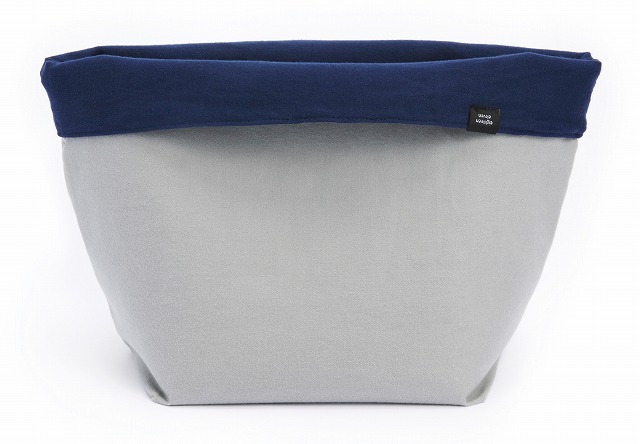 KISHU Flannel 100% Cotton Basket Large#マルチクロスボウル（大）　