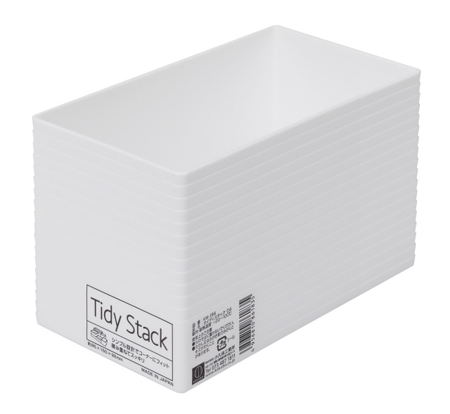 Tidy Stack-Stackable Makeup Box Tall#タイディスタック04(メイクボックス深型)