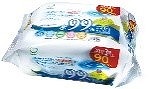 Baby Wipe 99% Water for Going Out(30 sheets) 3P# ﾌﾝﾜﾘ赤ちゃんのｵｼﾘﾌｷ水99%おでかけ用　30枚 ３P