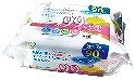 Soft Wet Wipe 99% Water for Going Out (30 sheets) 3P# ふんわり手口ふき　水99%おでかけ用　30枚 3P