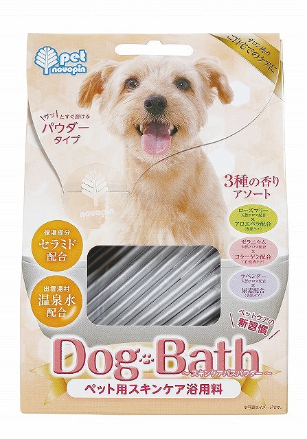 Bath Powder for dogs 14 packets - Assorted#ﾄﾞｯｸﾞﾊﾞｽ ﾊﾟｳﾀﾞｰﾀｲﾌﾟ14包