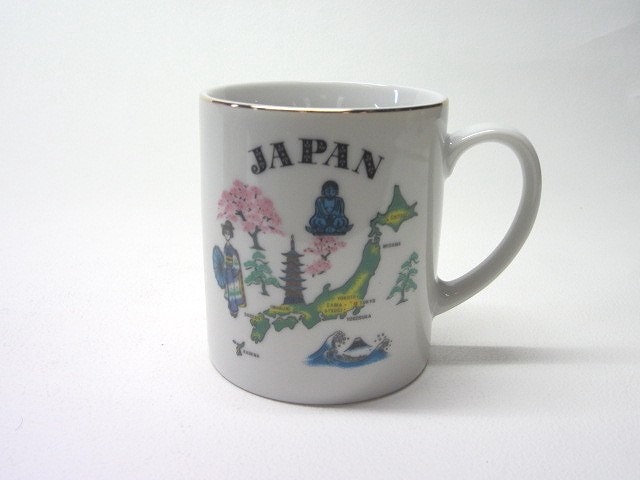 MUG CUP JAPAN MAP#ﾏｸﾞｶｯﾌﾟ　JAPAN地図