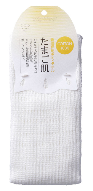 SMOOTH EGG SKIN BODY TOWEL#たまご肌ﾀｵﾙ