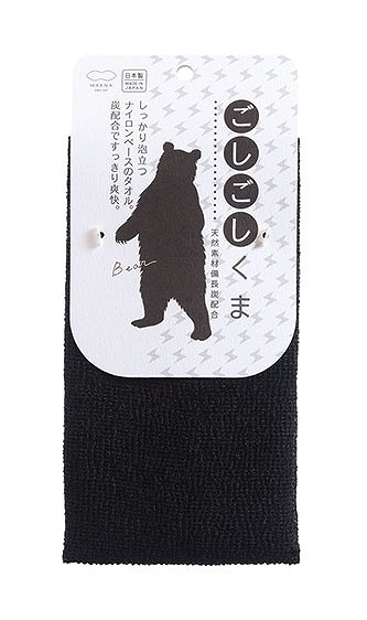 ANIMAL BODY TOWEL SCRUBBING BEAR#どうぶつﾀｵﾙ ごしごしくまﾎﾞﾃﾞｨﾀｵﾙ