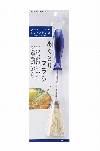 POISSON KITCHEN LYE REMOVING BRUSH#ﾎﾟｱｿﾝｷｯﾁﾝ あくとりﾌﾞﾗｼ