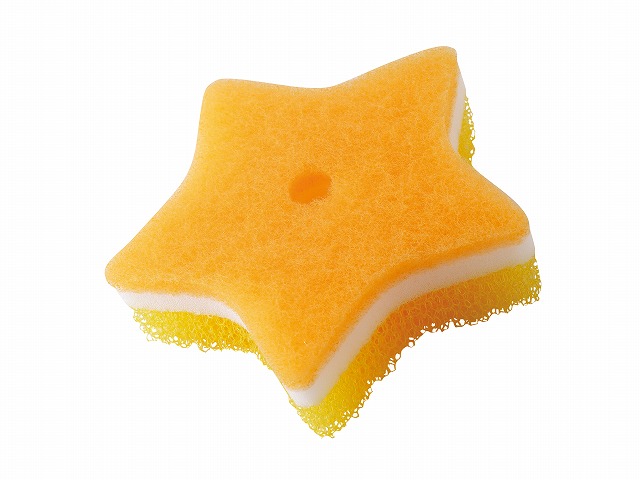 POCO BATHTUB CLEANING SPONGE REFILL (STAR)#POCOﾊﾞｽ洗いｽﾎﾟﾝｼﾞ ﾘﾌｨﾙ　(星)