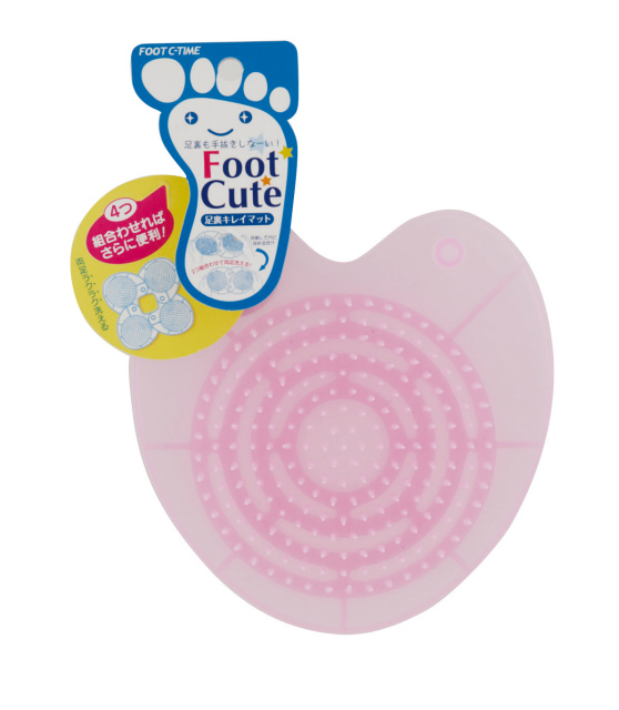 Foot Sole Brushing Mat#Foot Cute 足裏ｷﾚｲﾏｯﾄ