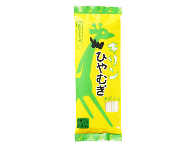 Kirin (Giraffe) Hiyamugi Noodles 180g#キリンひやむぎ180g