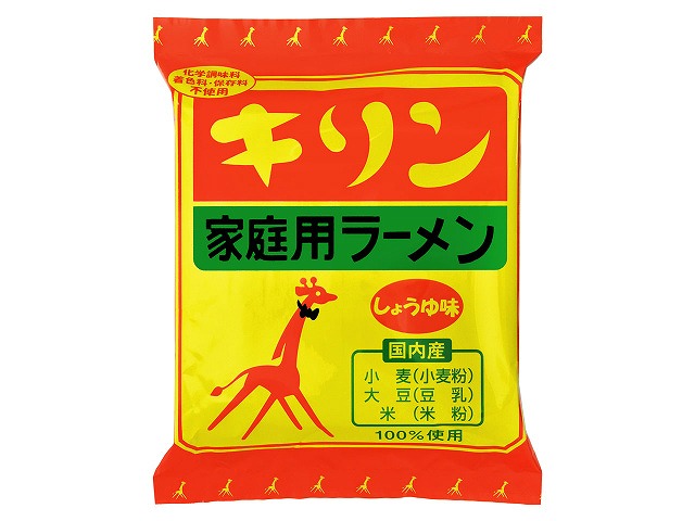 Kirin (Giraffe) Ramen 1P Soy Sauce Flavor / Non-use of Chemical Seasoning#キリンラーメン１食しょうゆ味　化学調味料不使用