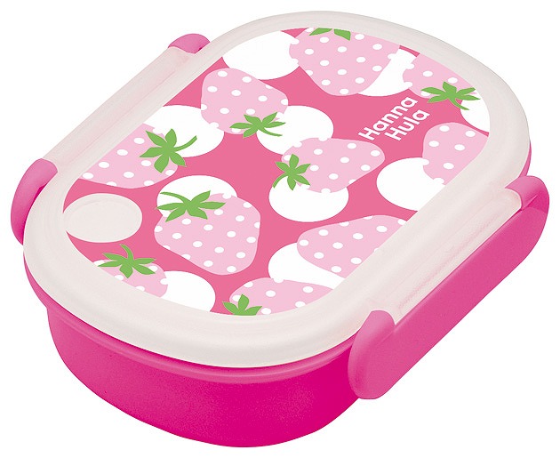 Hanna Hula Strawberry Lunch Box#ランチボックス　いちご